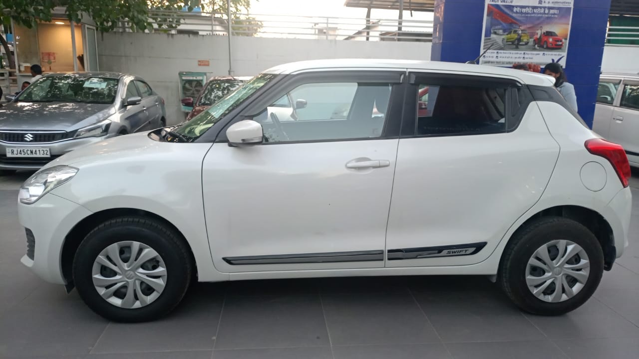 Maruti Suzuki-Swift Vxi – White