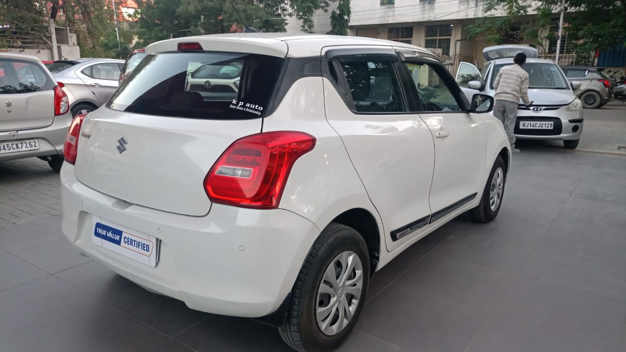 Maruti Suzuki-Swift Vxi – White