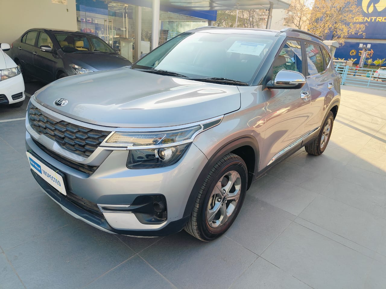 Kia Seltos HTK Plus – Silver