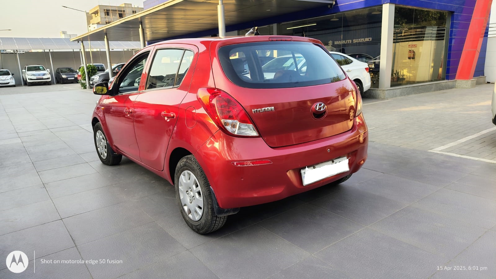 Hyundai- I-20 Magna Red