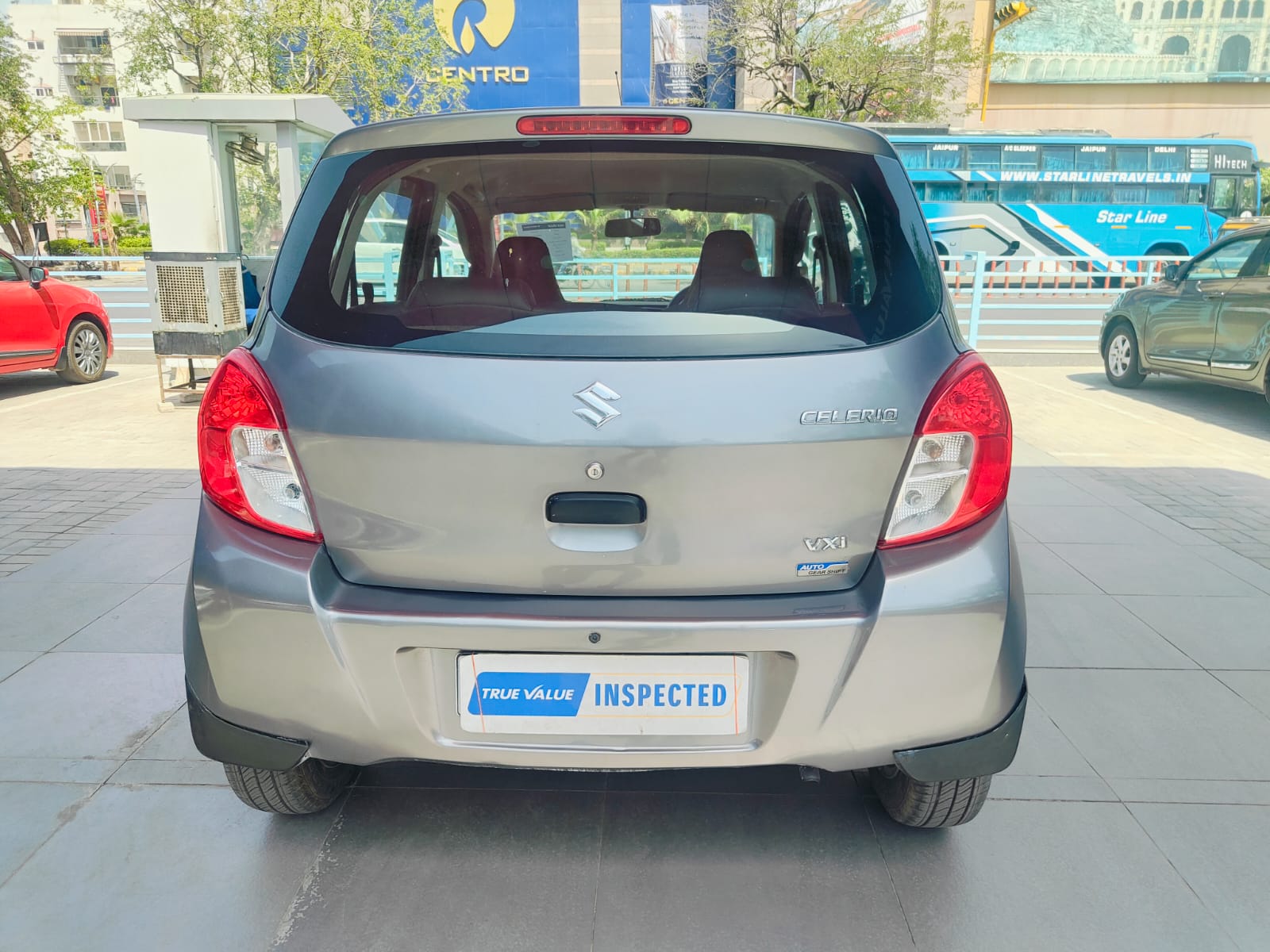 Maruti Suzuki-Celerio Vxi Amt – Grey