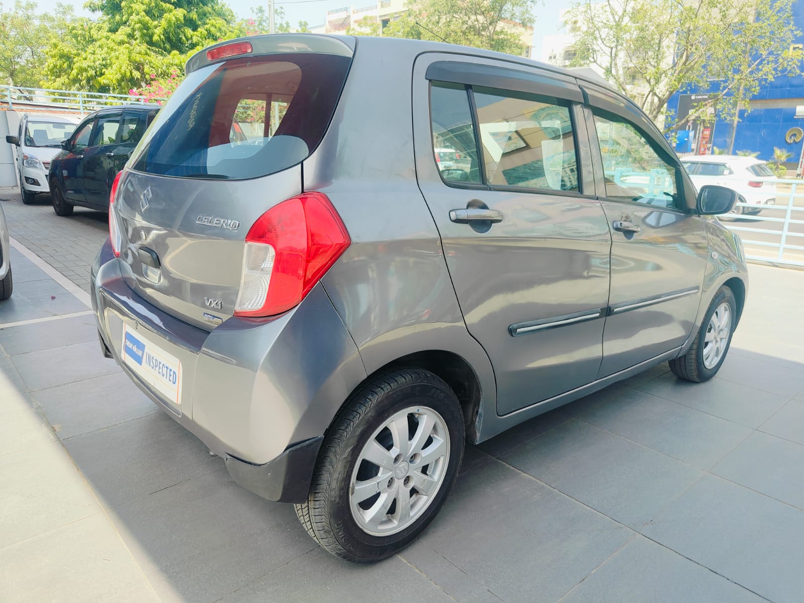 Maruti Suzuki-Celerio Vxi Amt – Grey